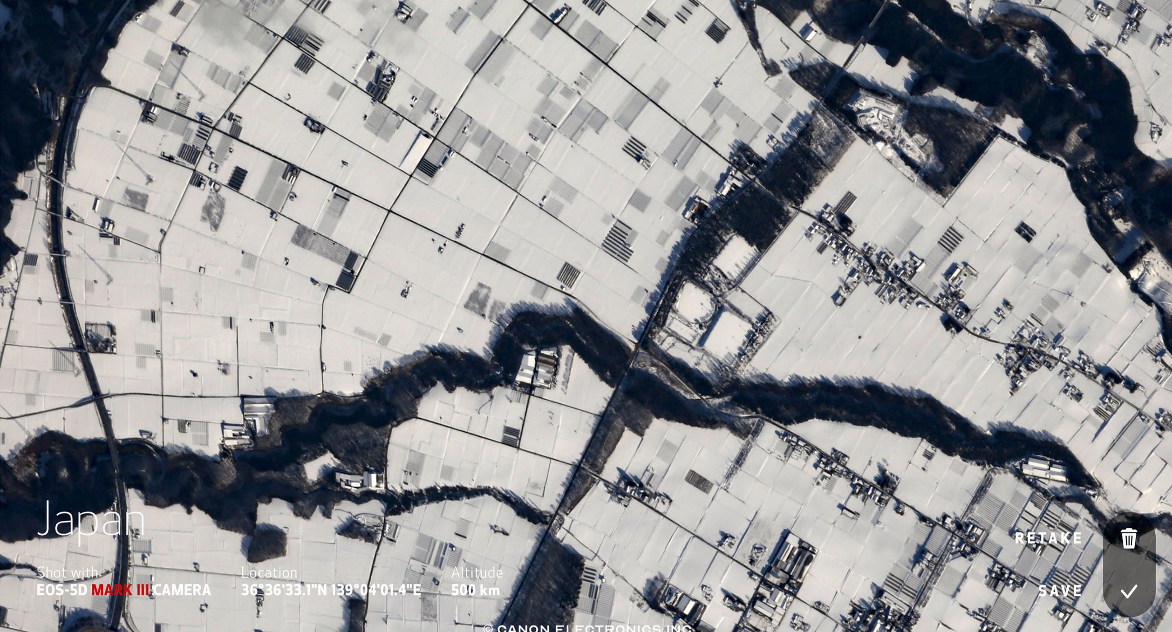 Ty też możesz zrobić zdjęcia satelitarne! Umożliwia to Canon i satelita CE-SAT-1 2