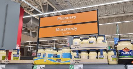 Kaufland w Katowicach i Knurowie z dwujęzycznymi napisami. W sklepach tablice po polsku i po śląsku
