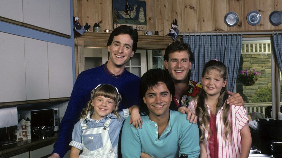 JODIE SWEETIN;BOB SAGET;JOHN STAMOS;DAVE COULIER;CANDACE CAMERON
FULL HOUSE - Cast Gallery - July 1, 1987. (Photo by ABC Photo Archives/Disney General Entertainment Content via Getty Images)JODIE SWEETIN;BOB SAGET;JOHN STAMOS;DAVE COULIER;CANDACE CAMERON
ABC Photo Archives