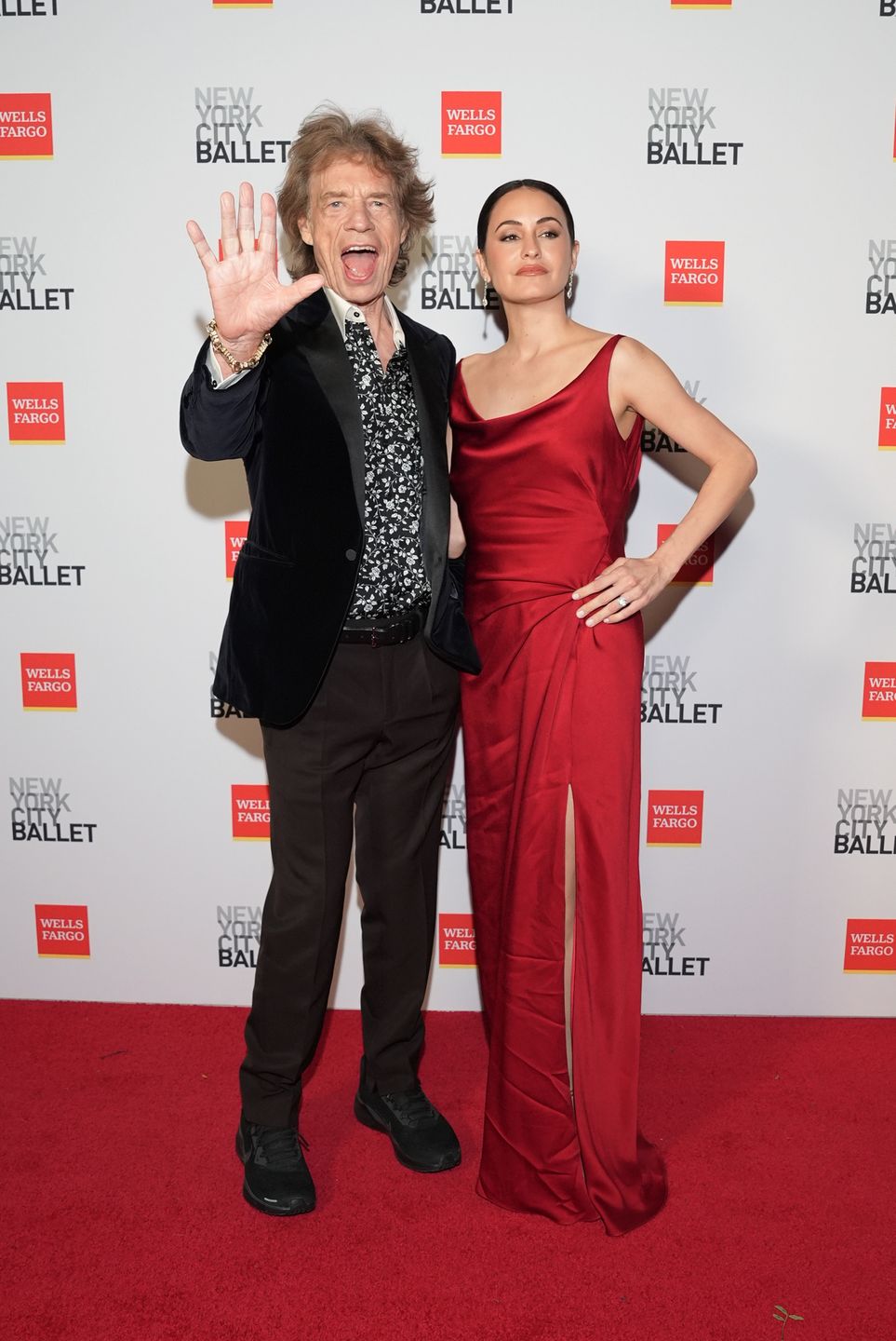 Mick Jagger i Melanie Hamrick