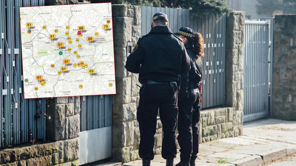 Tak wygląda zanieczyszczenie powietrza w Krakowie