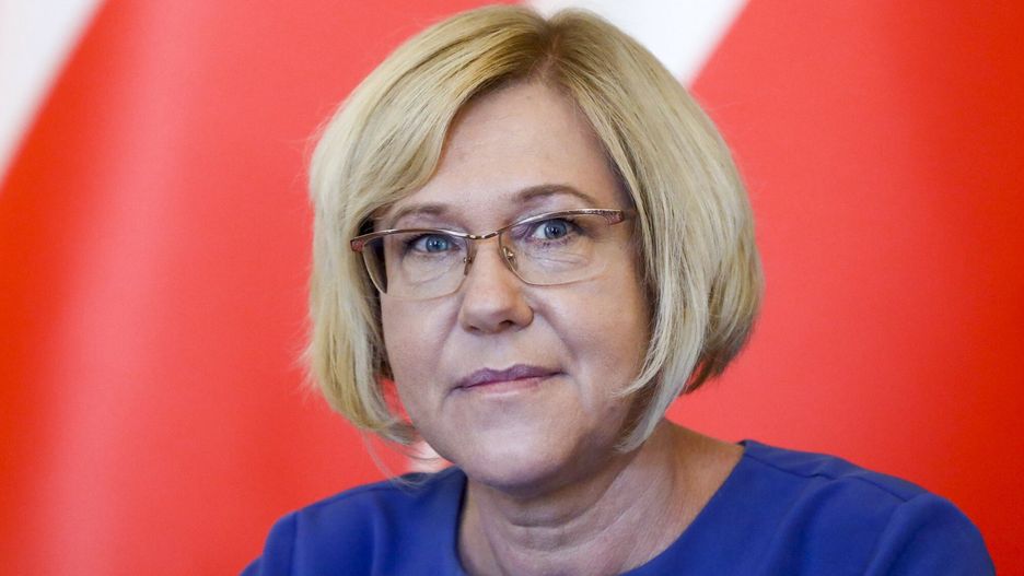 Konferencja prasowa z udzia?em Ma?opolskiej Kurator O?wiaty14.09.2020 Krakow Urzad Wojewodzki . Konferencja prasowa nt. realizacji programow rzadowych z perspektywy potrzeb szkolnych . N/z Barbara Nowak - malopolska kurator oswiaty  fot. Beata Zawrzel/REPORTERBeata Zawrzel/REPORTER