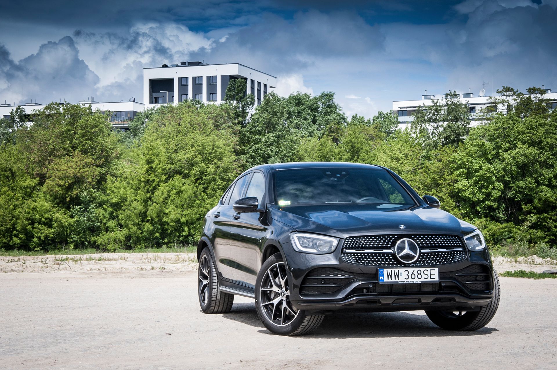 Mercedes-Benz GLC 300e Coupe EQ Power (2020) (fot. Mateusz Żuchowski)