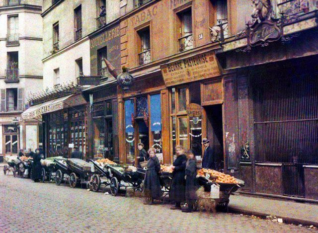 Zobacz kolorowe zdjęcia Paryża sprzed 100 lat 31