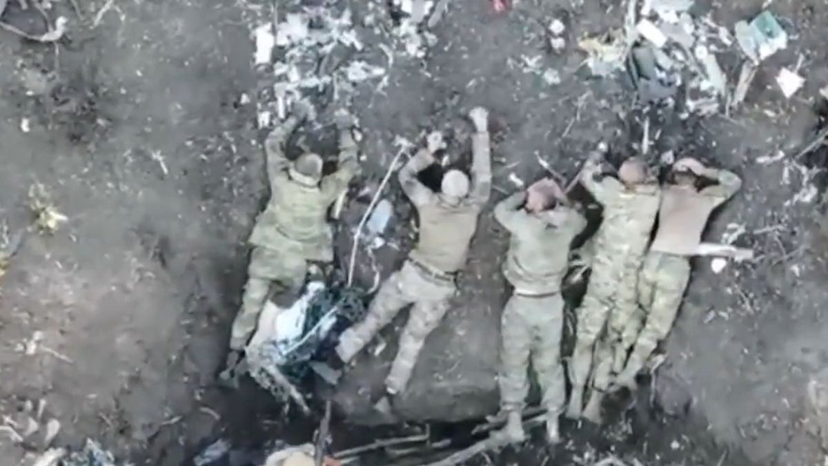 Rosjanie poddali się siłom ukraińskim, mieli dość walki na froncie