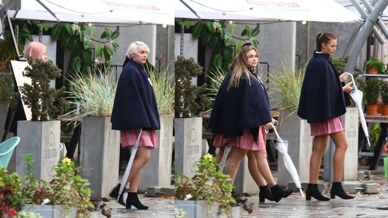 Małgorzata Rozenek na nagraniach do "Projektu Lady" 