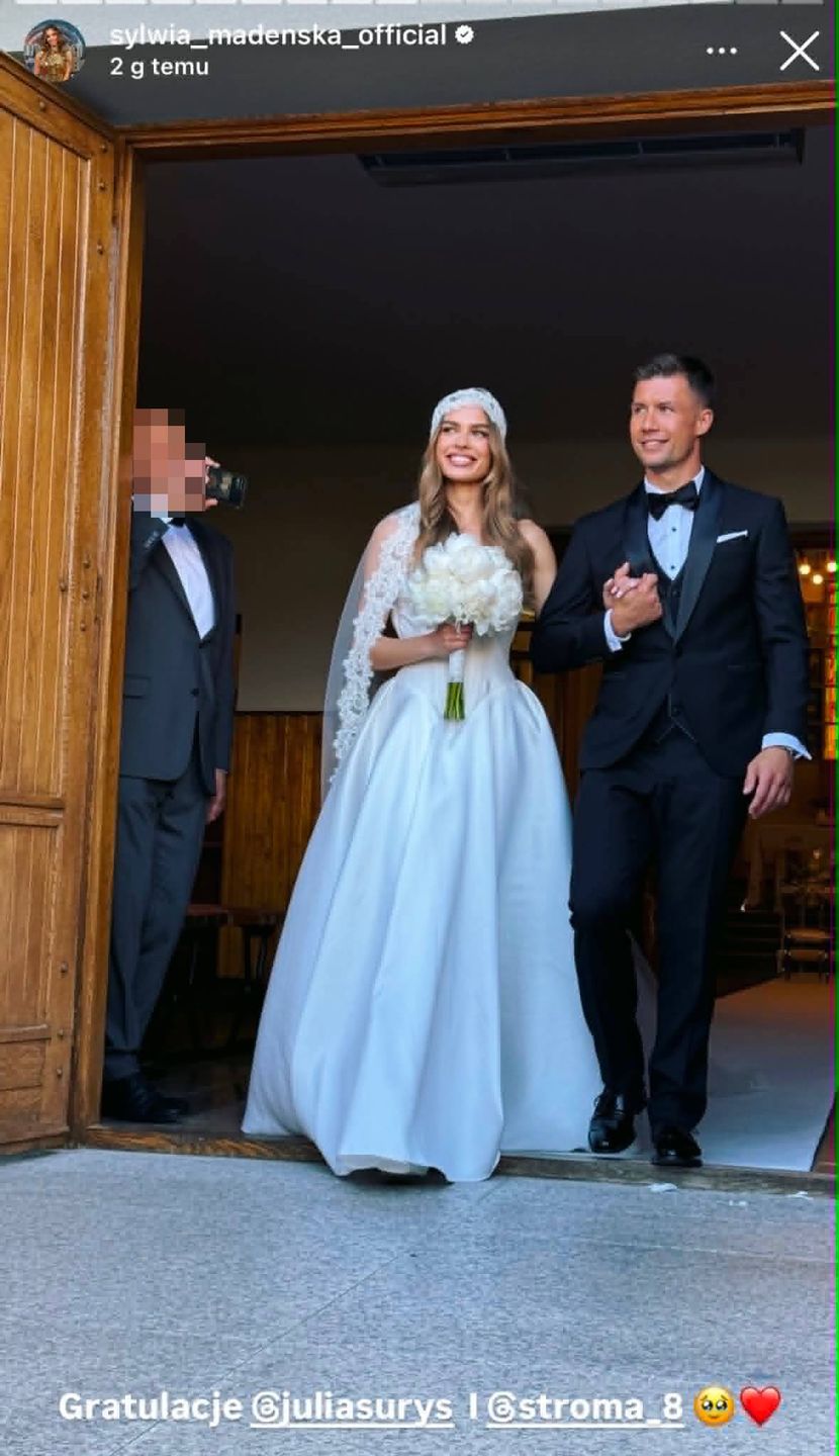 Julia Suryś wzięła ślub