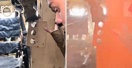 Przeżyli atak rakietowy Rosjan. Pokazali nagranie z wozu