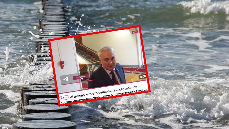 Rosyjski deputowany stwierdził, że za zerwanie kabli na Bałtyku
