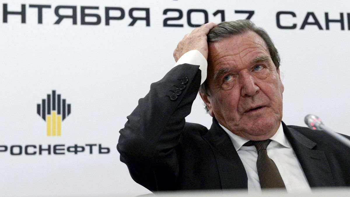 Były kanclerz Niemiec Gerhard Schroeder