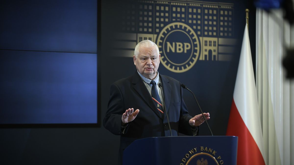 Adam Glapiński, NBP