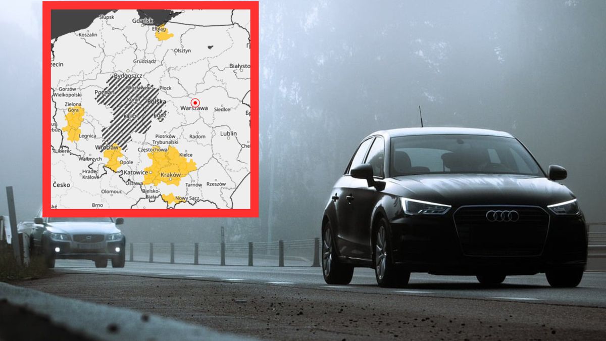 IMGW ostrzega mieszkańców siedmiu województw