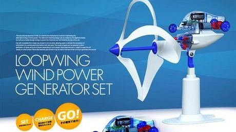 Samochód zabawka na... wiatr 1