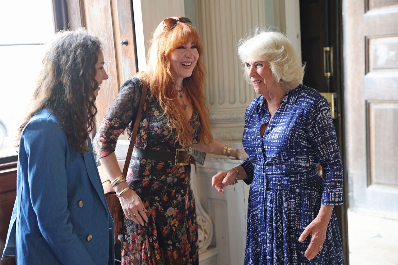 The Queen Attends The Final Day Of The Badminton Horse Trials 2024
BADMINTON, GLOUCESTERSHIRE - MAY 12: Queen Camilla (R) speaks to Rose Cholmondeley (L) and Charlotte Tilbury (C) as she attends the final day of the Badminton Horse Trials 2024 at Badminton House on May 12, 2024 in Badminton, Gloucestershire. (Photo by Chris Jackson - Pool/Getty Images)
Chris Jackson