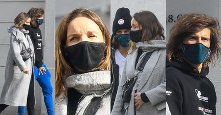 Ozdrowieńcy Agnieszka Włodarczyk i Robert Karaś "shoppingują" na Mokotowskiej w oczekiwaniu na narodziny dzidziusia (ZDJĘCIA)