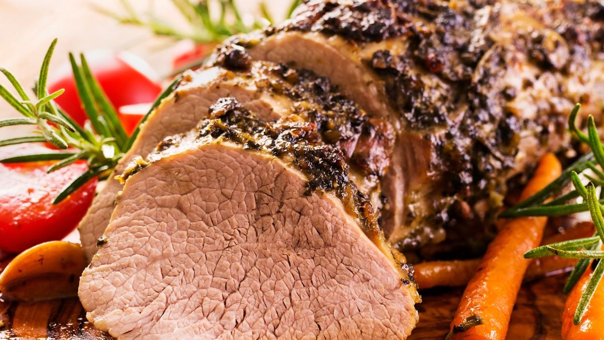 Schab na święta marynuję w kawie