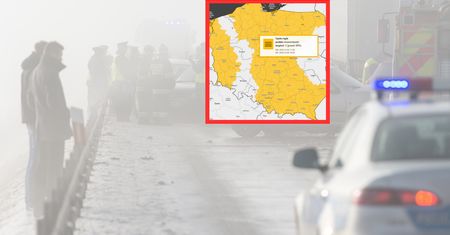 Paraliż na drogach, problemy z lotami. Alerty dla 16 województw