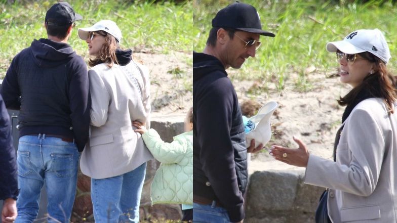 Rodzinny wypad nad morze Pauliny Krupińskiej i Sebastiana Karpiel-Bułecki