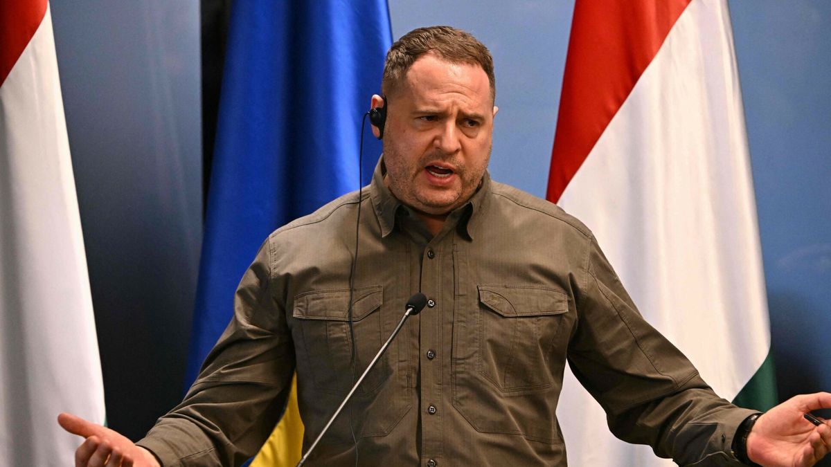 Szef kancelarii prezydenta Wołodymyra Zełenskiego, Andrij Jermak