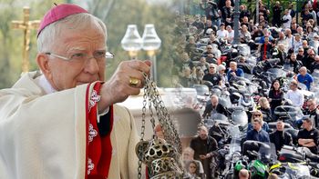 Aborcja i spór o krzyż. Mocne kazanie abp. Jędraszewskiego do motocyklistów