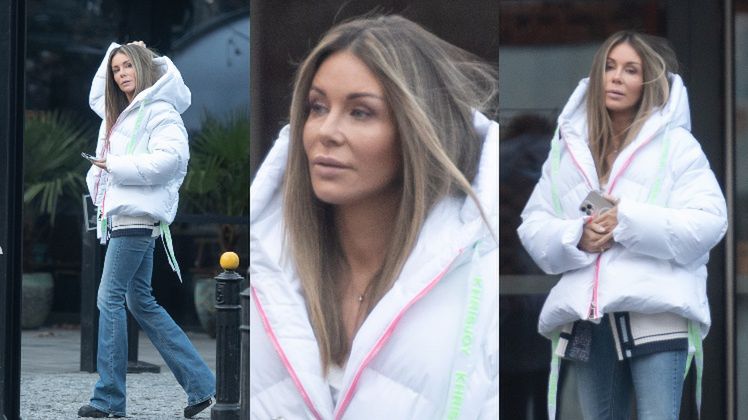 Małgorzata Rozenek załatwia sprawunki na mieście