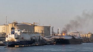 Atak na strategiczny port w Egipcie. Płonęły dwa gazowce, podejrzenia padają na drona