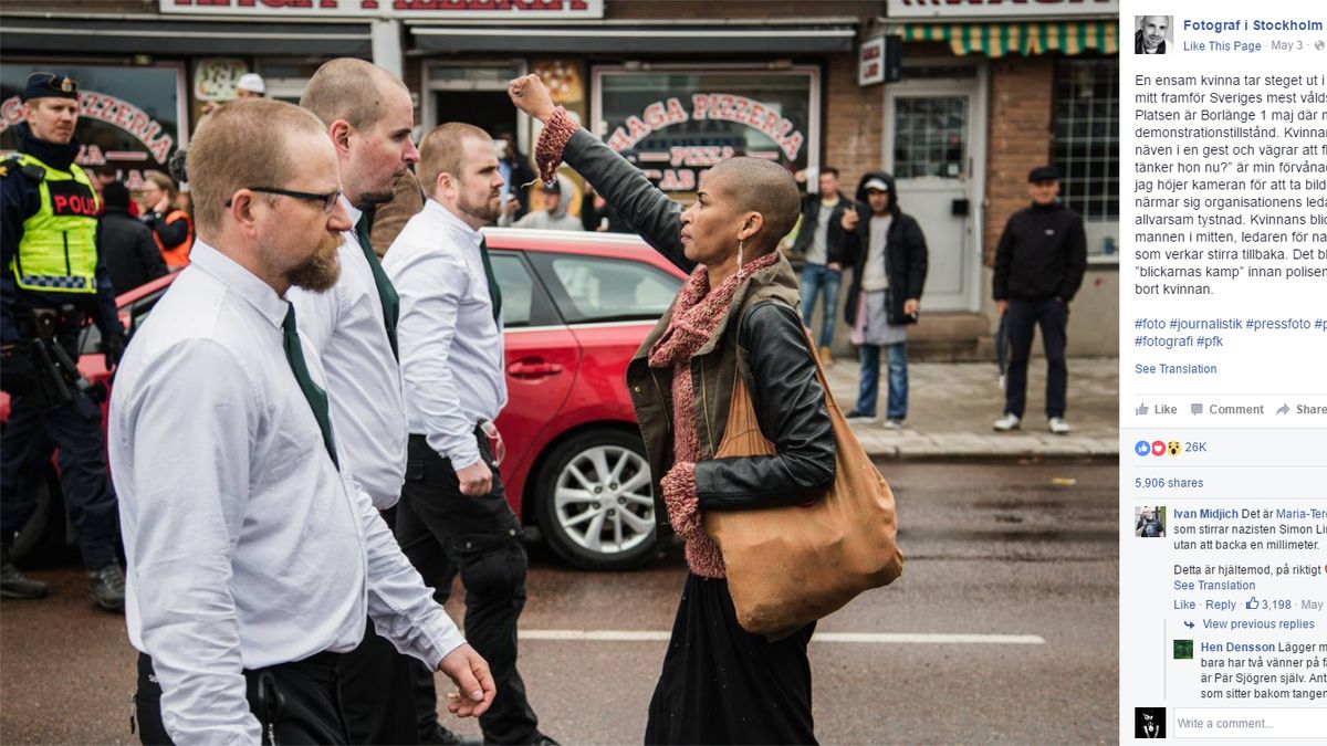 Jedna przeciwko 300 - zdjęcie, które stało się symbolem Szwecji 1