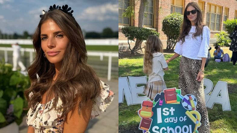 Córka Weroniki Rosati poszła do drugiej klasy