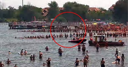 Alarm na plaży. Trzy razy ewakuowali wszystkich z wody