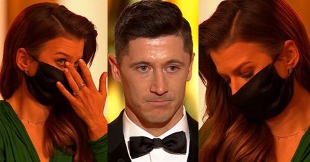 Anna Lewandowska PŁACZE w trakcie przemówienia Roberta Lewandowskiego na Gali Mistrzów Sportu (ZDJĘCIA)