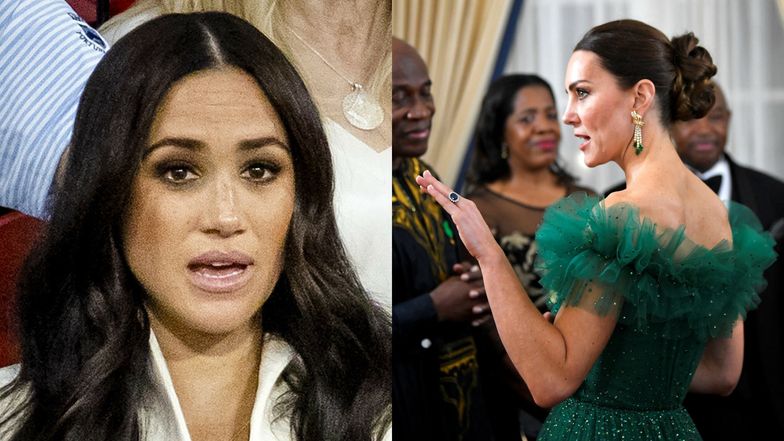 Królewski ekspert zdradza, dlaczego Kate Middleton nie chciała rozmawiać z Meghan Markle: "Prosiła, żeby TRZYMALI JĄ OD NIEJ Z DALEKA"