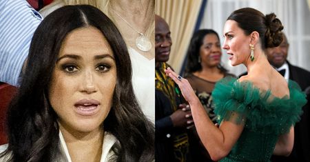 Królewski ekspert zdradza, dlaczego Kate Middleton nie chciała rozmawiać z Meghan Markle: "Prosiła, żeby TRZYMALI JĄ OD NIEJ Z DALEKA"