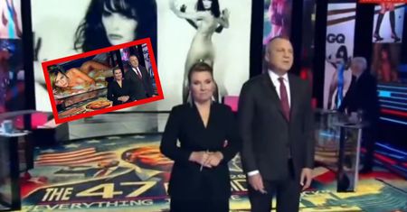 Nagie zdjęcia Melanii Trump w rosyjskiej telewizji