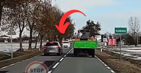 Chciał wyprzedzić traktor. W sieci zawrzało. "Brak wyobraźni"