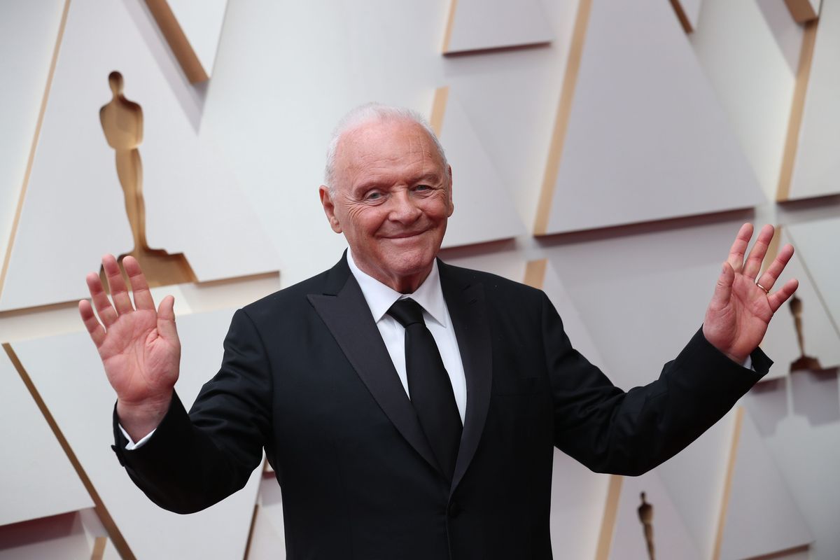 Anthony Hopkins świetnie bawił się po Oscarach