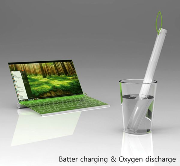 Laptop, który działa zupełnie jak rośliny 4