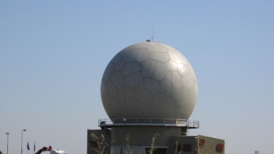 Radar RAT 31 DL - na zdjęciu stacja radiolokacyjna w Czechach