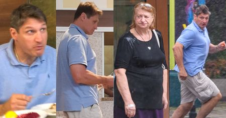 Andrzej Gołota z mamą Bożenną raczą się pysznym obiadem w stołecznym barze mlecznym (ZDJĘCIA)