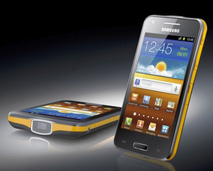 Samsung Galaxy Beam z pikoprojektorem również na MWC 2012 [galeria]