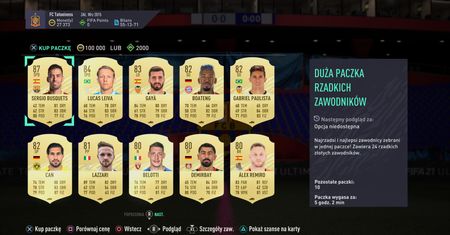 EA chwilowo zmienia lootboksy w FIFA 21 na lepsze. Tak powinno już zostać