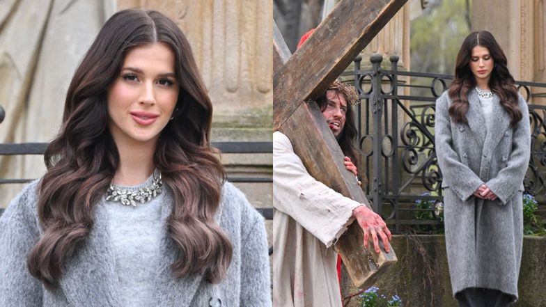 Roksana Węgiel na drodze krzyżowej 