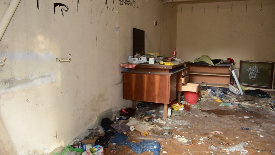 Ruiny Hotelu Nadwiślańskiego w Tarnobrzegu - zajrzeliśmy do środka