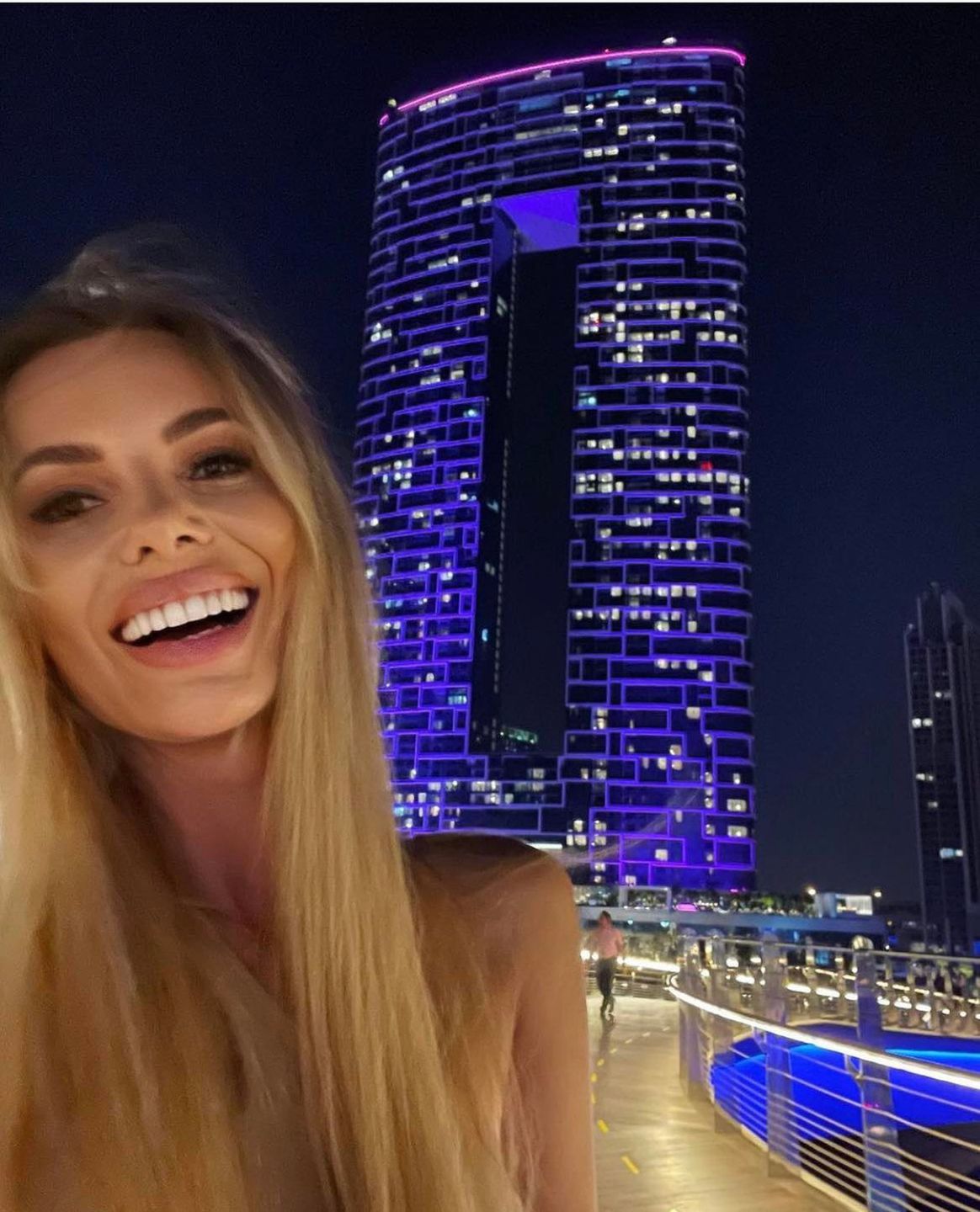 Izabela Janachowska na wakacjach w Dubaju