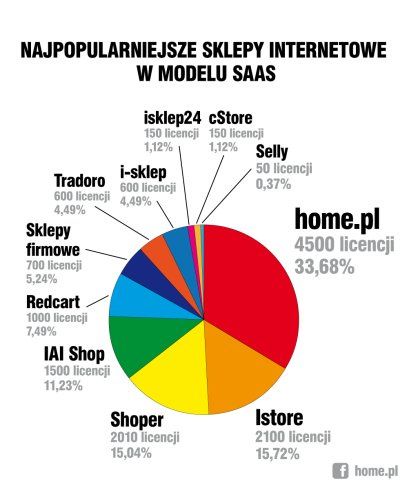 Najpopularniejsze sklepy internetowe w modelu saas