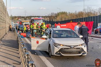 Wypadek w Łomiankach. Strażacy poruszeni. "Zrobiliśmy wszystko"