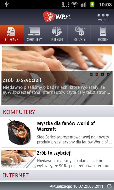 Technologiczny czytnik Wirtualnej Polski 2