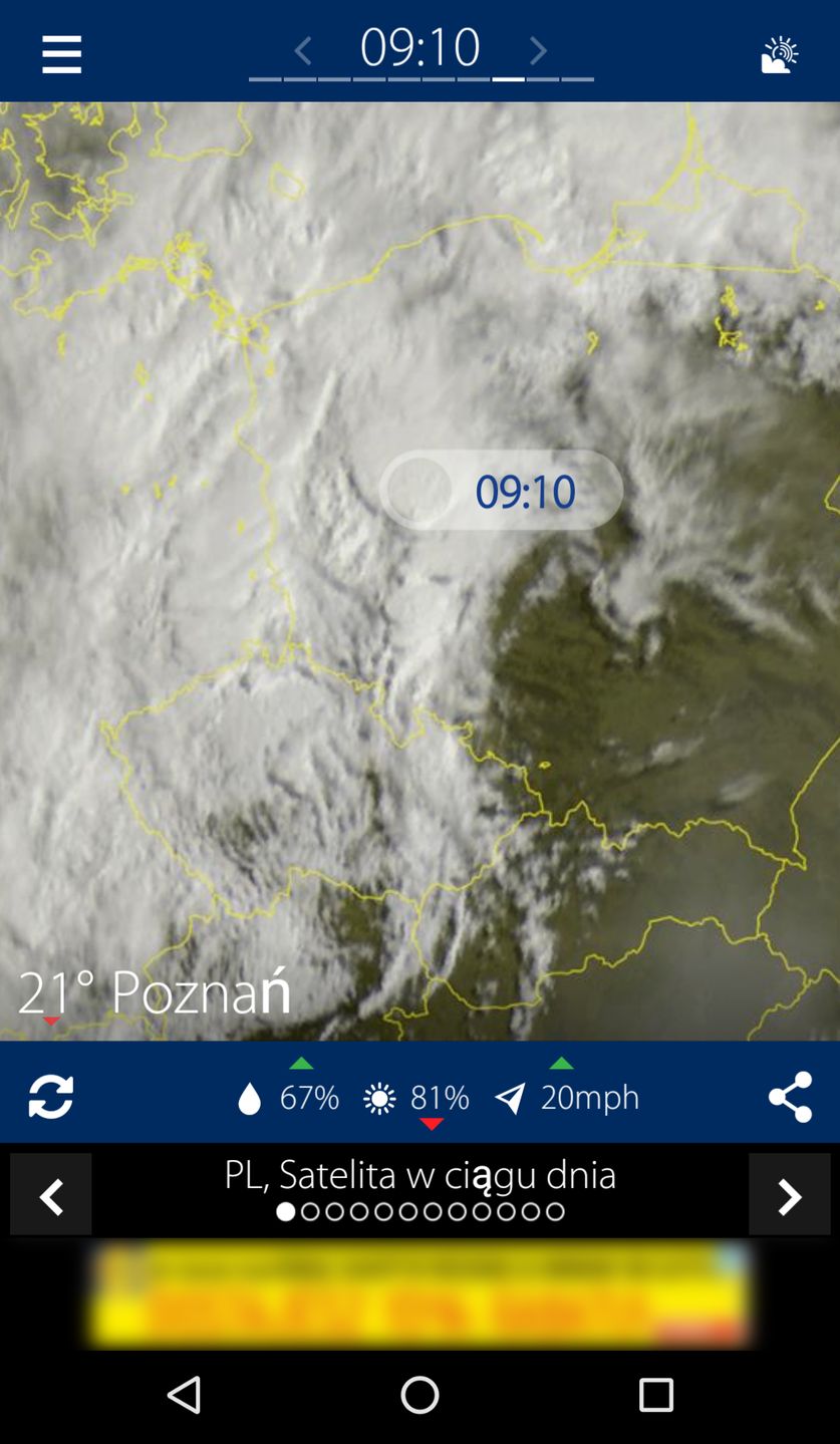 Gdzie jest burza? Przegląd stron i aplikacji nie tylko dla fotografa 21