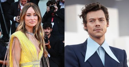 Harry Styles NIE CHCIAŁ pozować obok Olivii Wilde na premierze wspólnego filmu! (WIDEO)