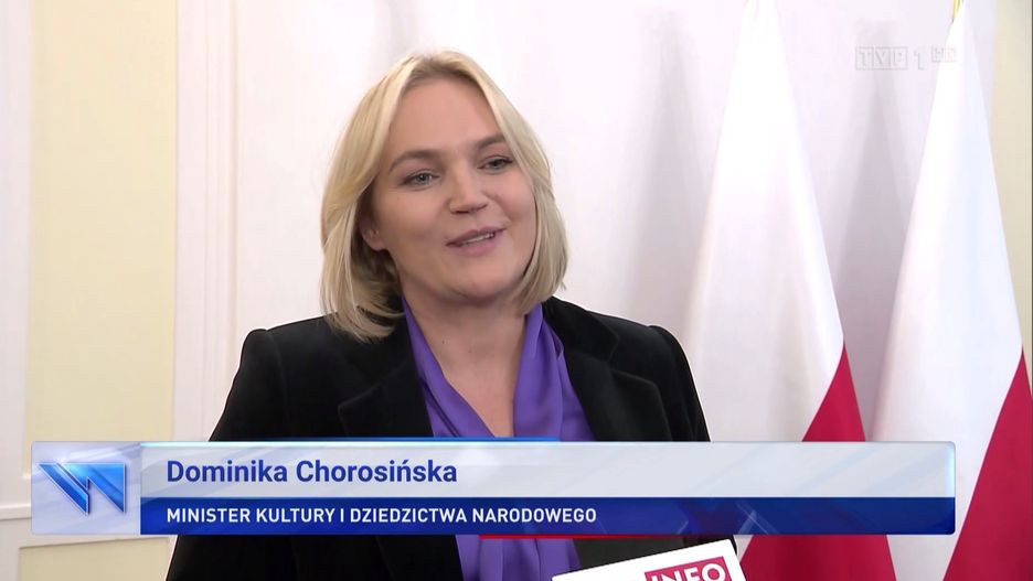 Dominika Chorosińska dla "Wiadomości" wypowiedziała się o polonezie