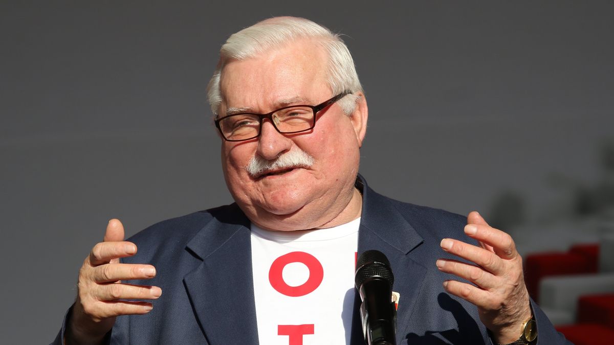 Były prezydent Lech Wałęsa.